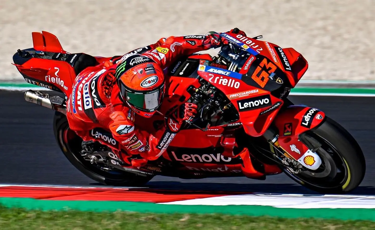 bagnaia test motogp