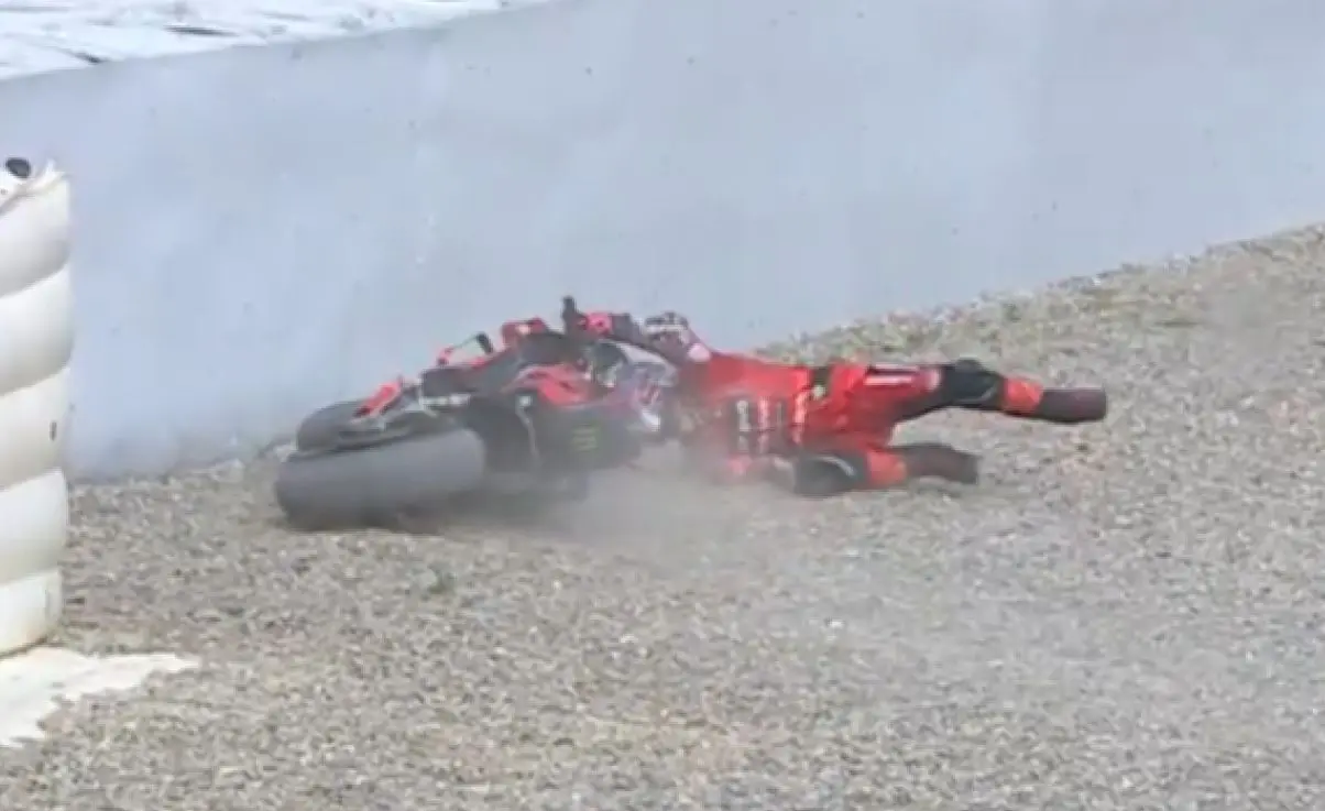 bastianini crash wup motogp catalunya