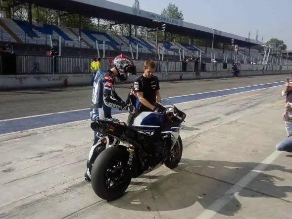 ben spies box test monza 2009