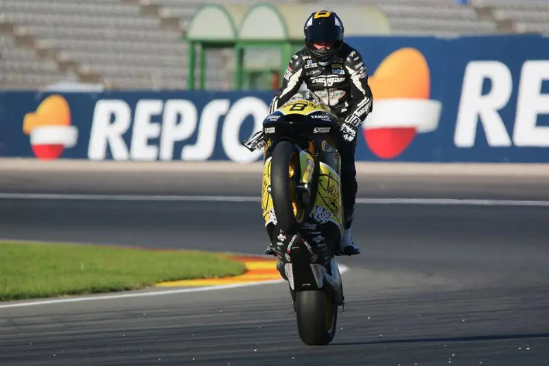 bertin thibaut wheeling cev moto2 2015 valencia