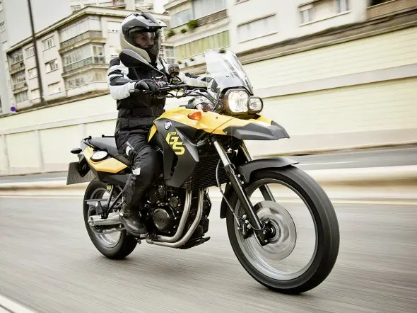 bmw gs 650 sunyellow