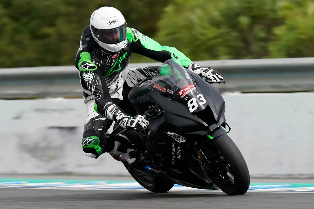 bsb danny buchan jerez test 2020 fs3 kawasaki
