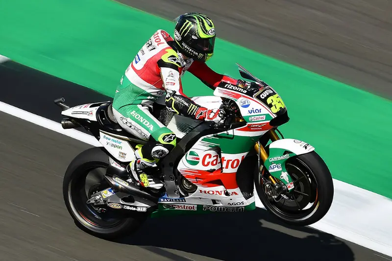 cal crutchlow honda silverstone 2017
