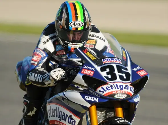 cal crutchlow wsbk test valencia