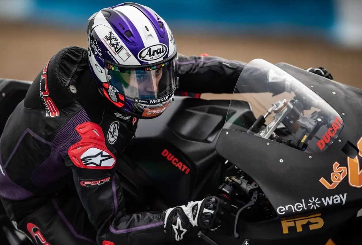 casadei motoe ducati test jerez