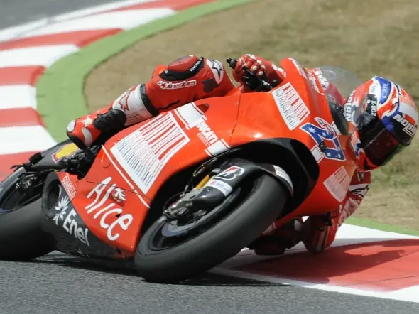 casey stoner action 2009