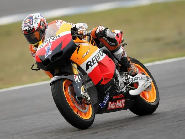casey stoner day2 jerez test 2012