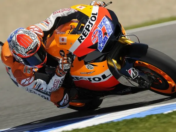 casey stoner friday motogp jerez 2011