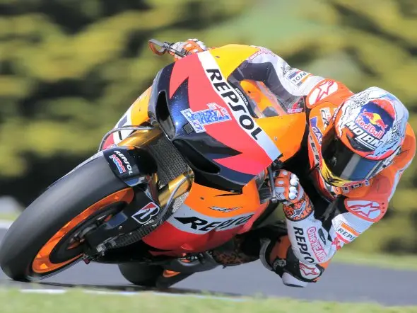 casey stoner friday phillip island 2012