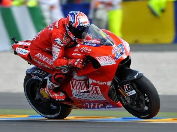 casey stoner lemans motogp 2009