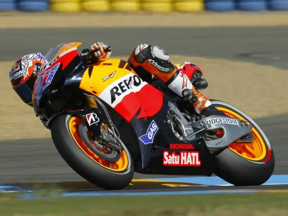 casey stoner pole lemans2011