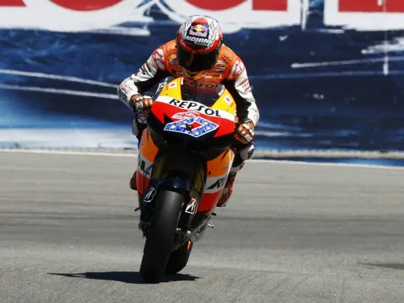 casey stoner qp lagunaseca 2011