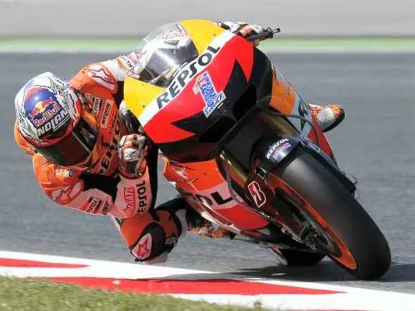 casey stoner qualifiche barcellona 2012