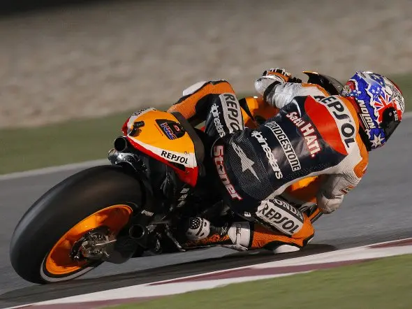 casey stoner qualifiche losail motogp 2011