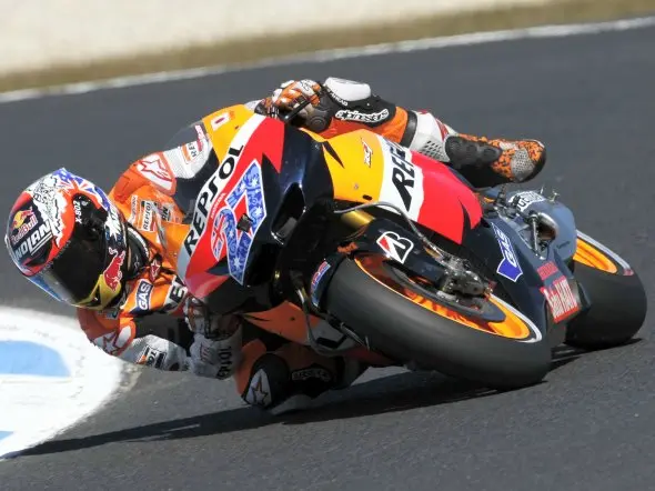 casey stoner qualifiche motogp phillip island 2011 2