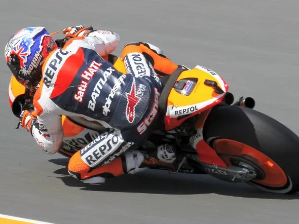 casey stoner sachsenring friday 2012