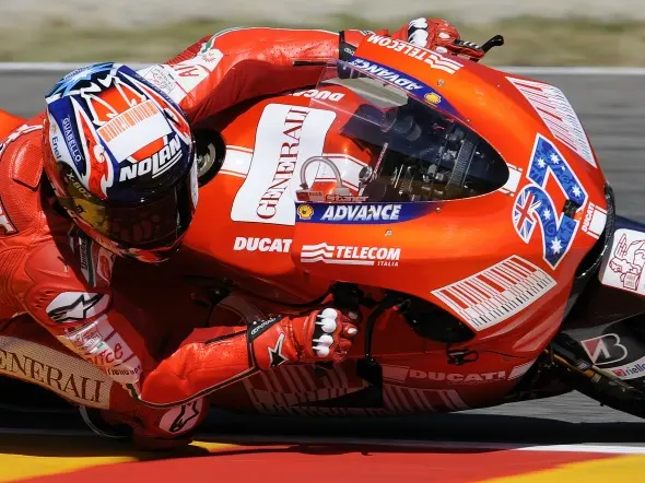 casey stoner valencia prove