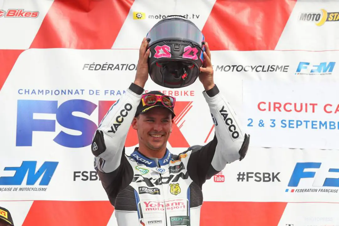 cedric tangre podium fsbk