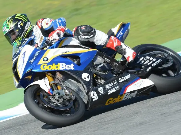 chaz davies test bmw jerez 2013