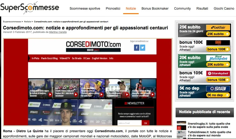 cover intervista