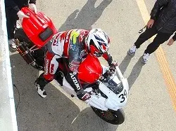 daisaku sakai mfj superbike test tsukuba 2009