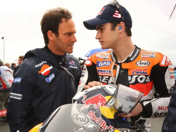 dani pedrosa alberto puig grid lemans
