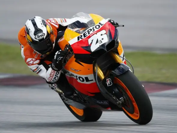 dani pedrosa day2 sepang test s