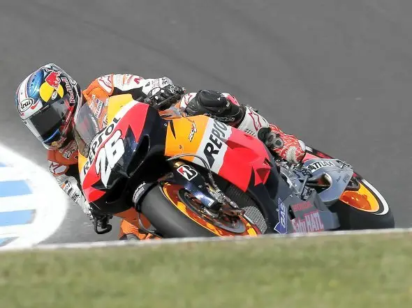 dani pedrosa friday phillip island 2012