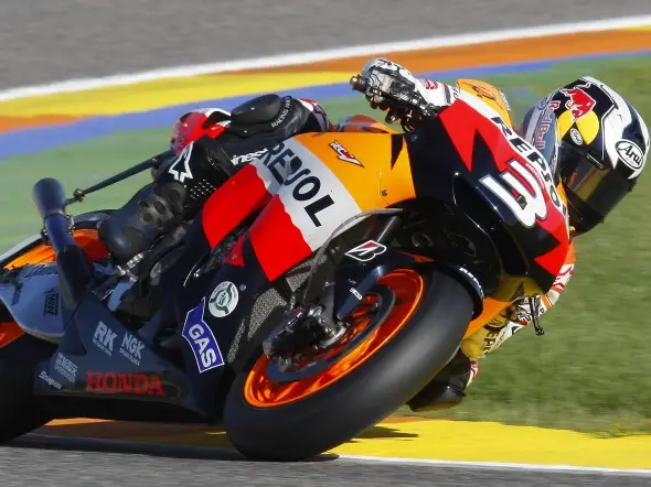 dani pedrosa honda rc212v valencia