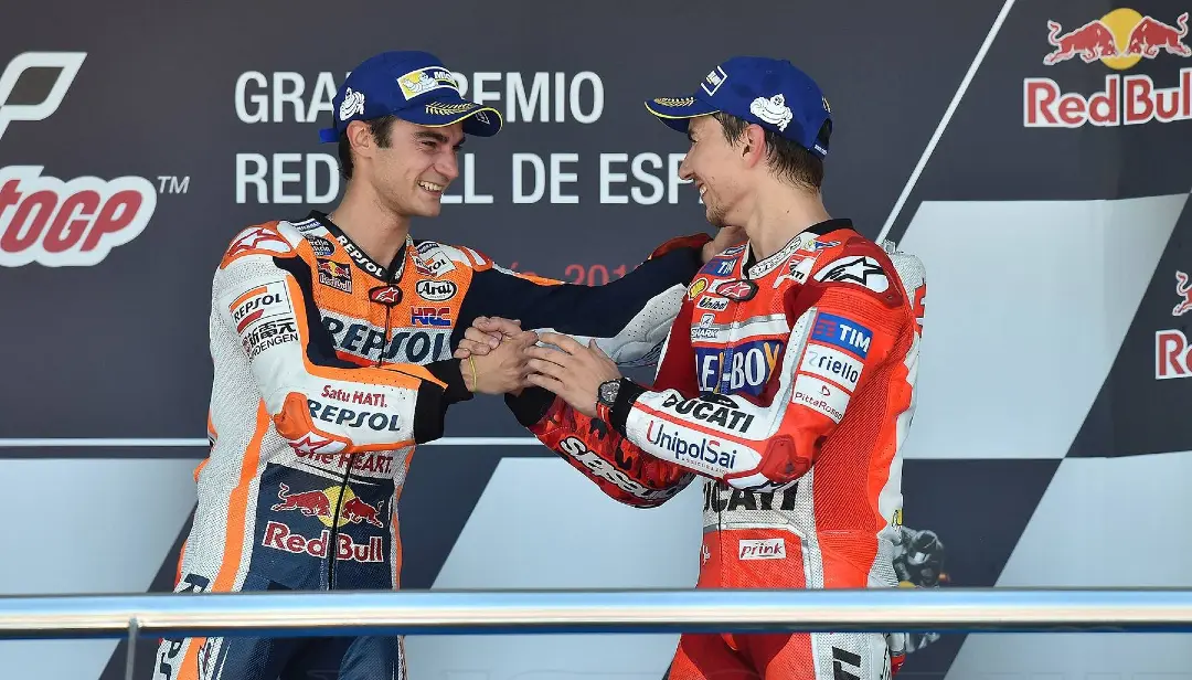 dani pedrosa jorge lorenzo motogp jerez 2017 podio