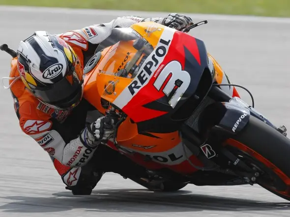 dani pedrosa motogp prove 2