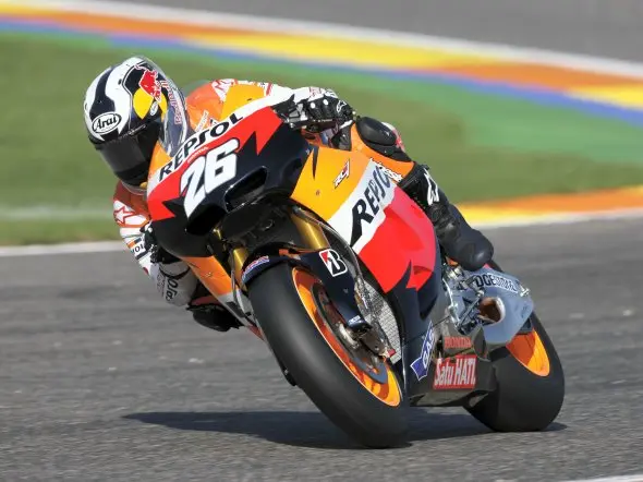 dani pedrosa pre 2012 test 1