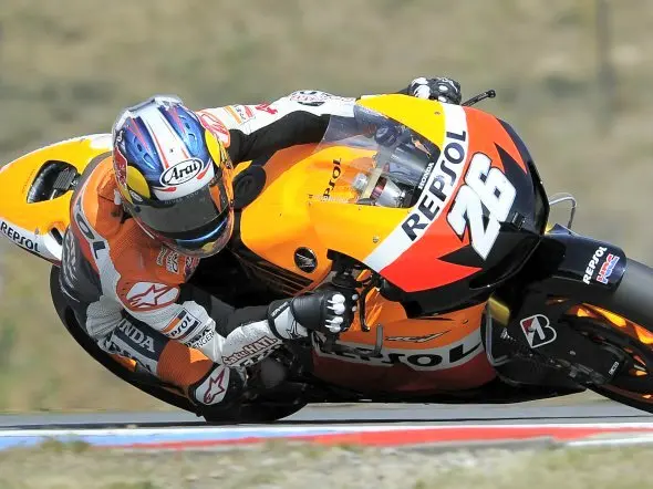 dani pedrosa pre misano 2012 motogp