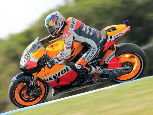 dani pedrosa pre valencia 2012