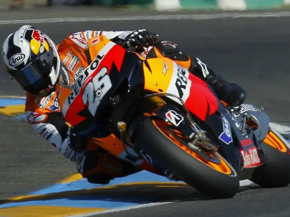 dani pedrosa qualifiche lemans motogp 2011