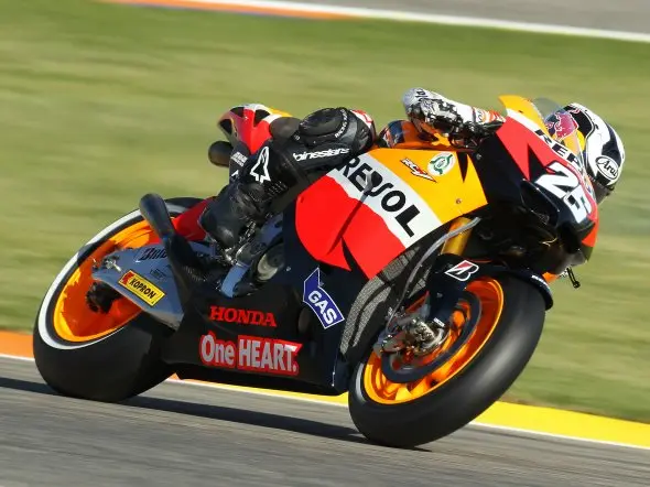 dani pedrosa repsol honda 2010