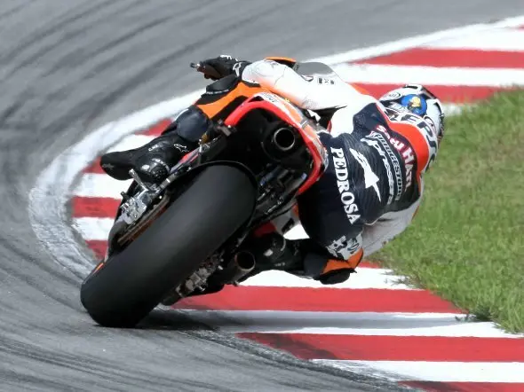 dani pedrosa sepang prove2 2011