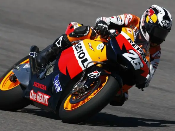 dani pedrosa silverstone race 2011