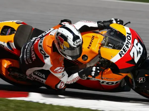 dani pedrosa test sepang2 day1 1