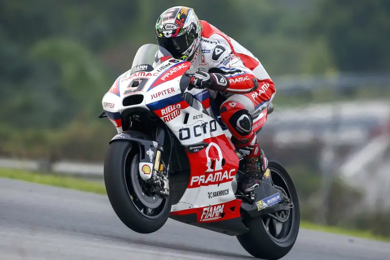 danilo petrucci day2 test sepang 2016