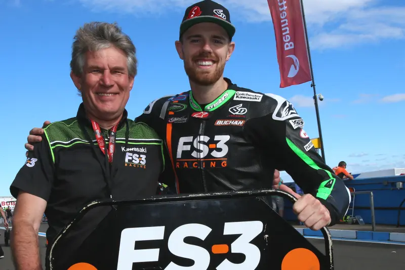 danny buchan fs3 racing kawasaki team
