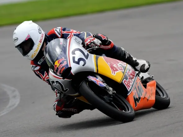 danny kent rookies cup pole donington