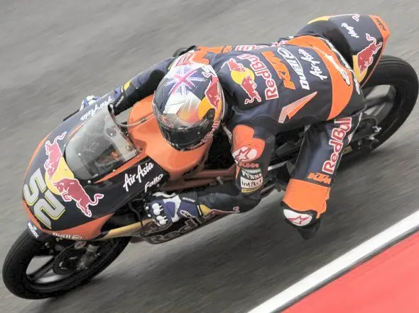 danny kent warmup aragon 2012