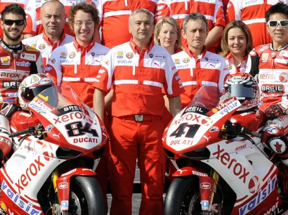 davide tardozzi ducati xerox team 2009