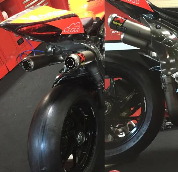 ducati scarico