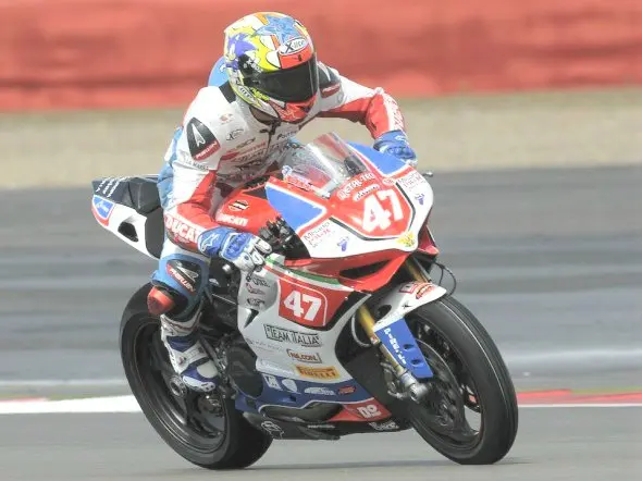 eddi la marra ducati silverstone 2012