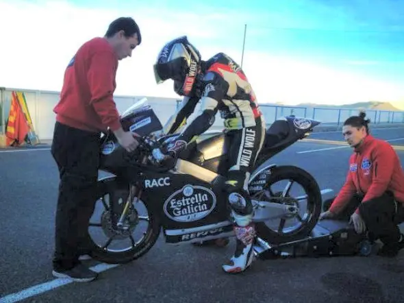 fabio quartararo test honda monlau moto3 2014