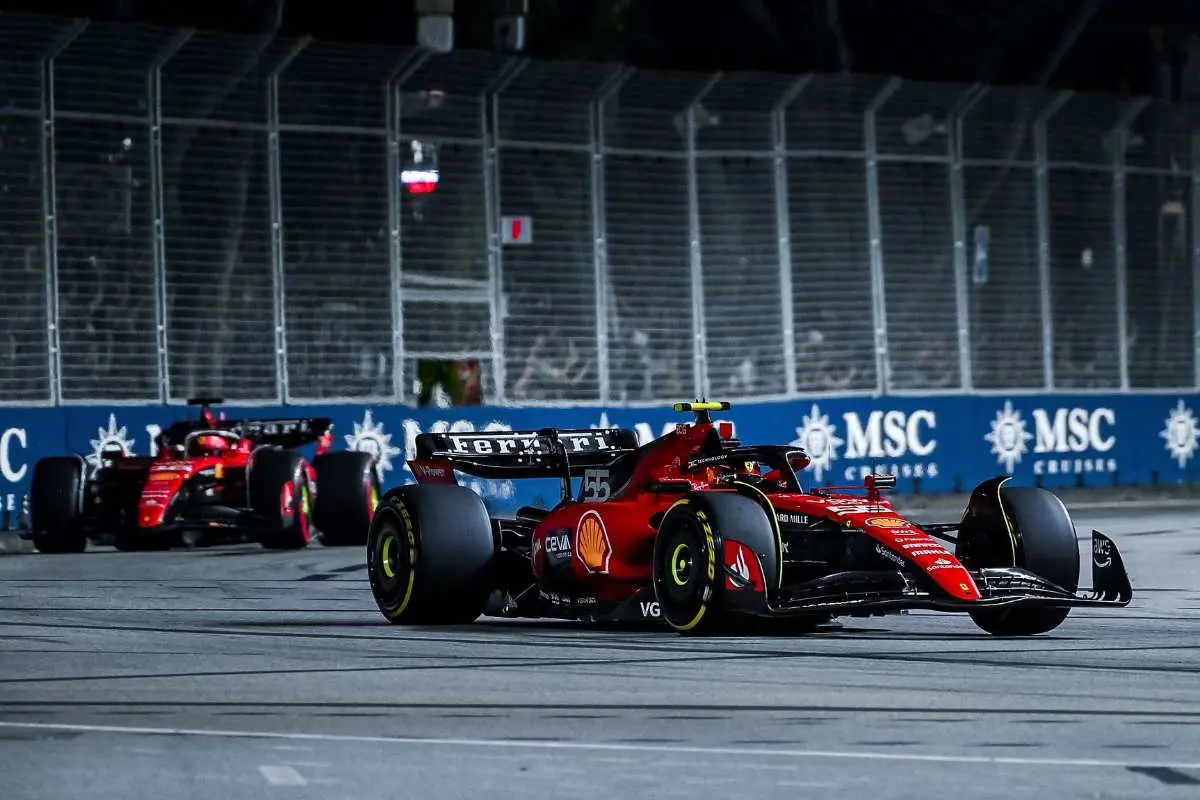 ferrari singapore giappone