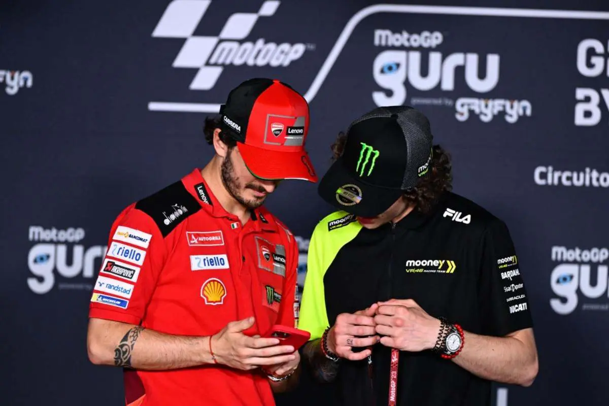 francesco bagnaia e marco bezzecchi