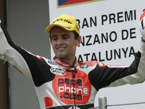 hector barbera podium 250cc
